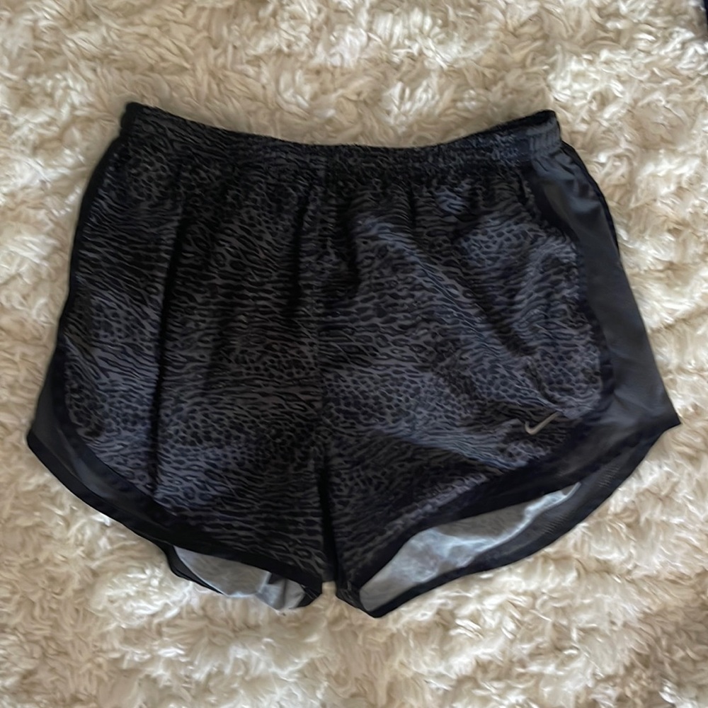 cheetah nike athletic shorts